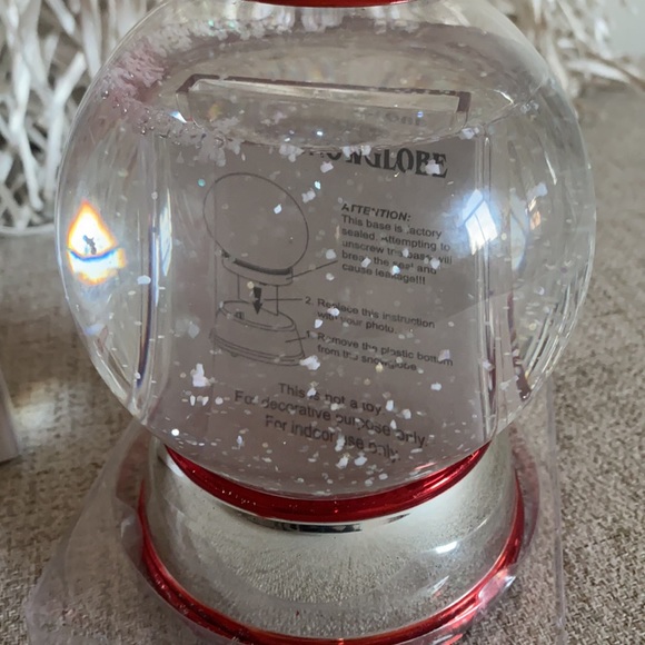 Santa cheer christmas holiday light up snow globe home decor in box - Picture 8 of 17